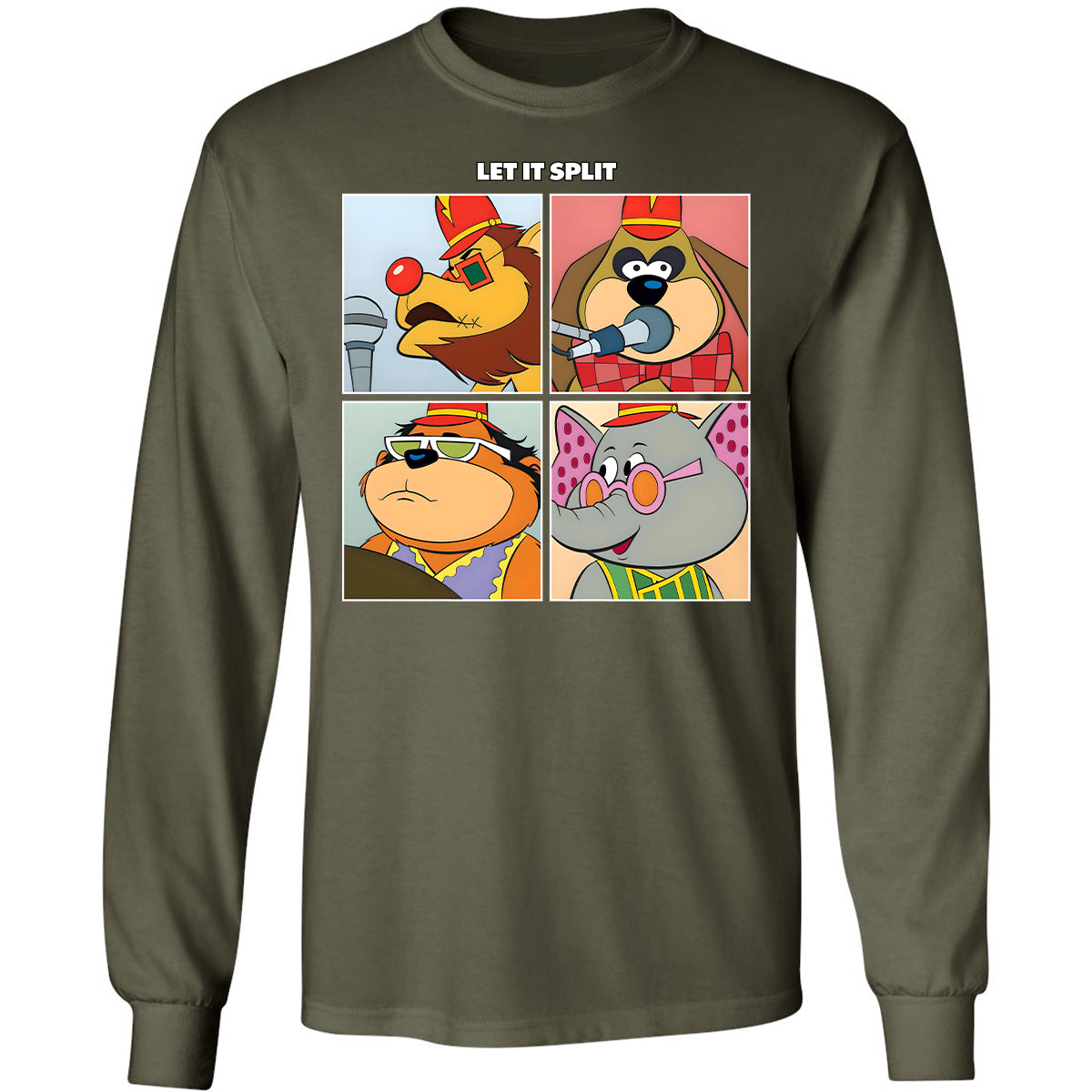 Long Sleeve T-Shirt - LS3N25CS - Military Green - 16