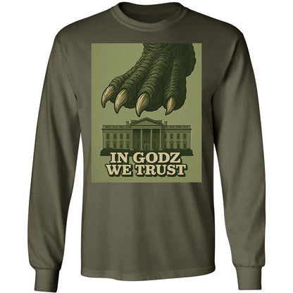 Long Sleeve T-Shirt - 43DR4N5X - Military Green - 16