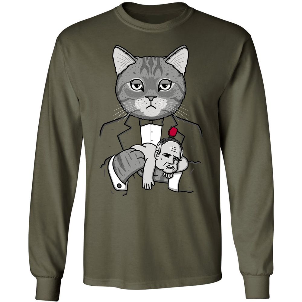 Long Sleeve T-Shirt - WNYSVSMK - Military Green - 16