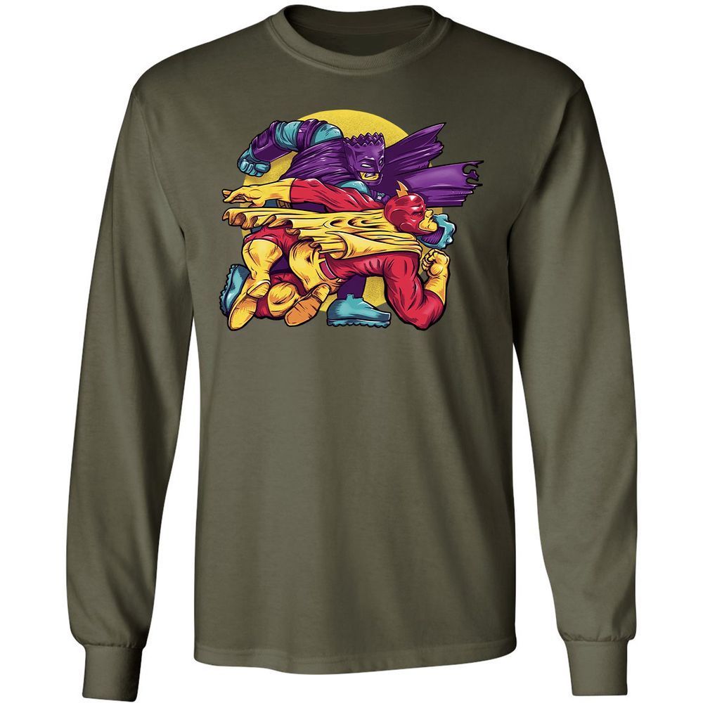 Long Sleeve T-Shirt - 27LX6T5X - Military Green - 16