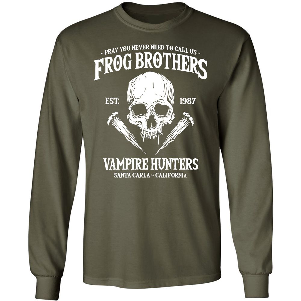 Long Sleeve T-Shirt - Y5KXXZAR - Military Green - 16