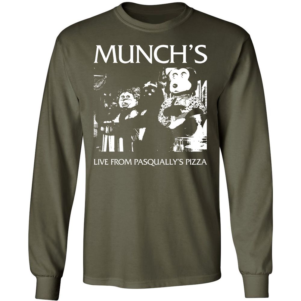 Long Sleeve T-Shirt - HABAA34A - Military Green - 16