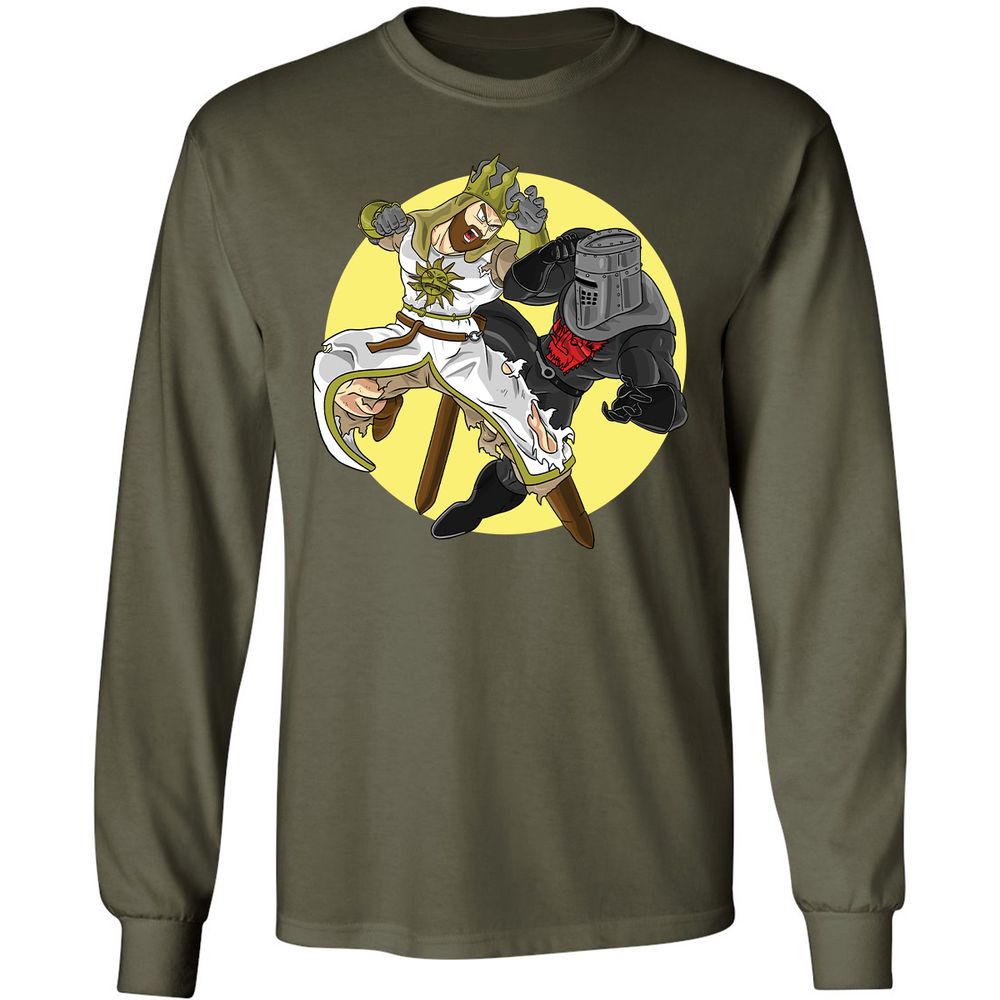 Long Sleeve T-Shirt - EH3XWNXP - Military Green - 16