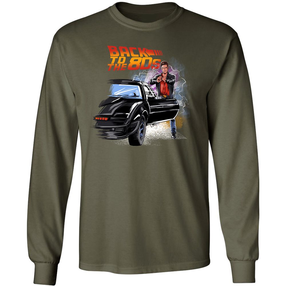 Long Sleeve T-Shirt - FLZG24Y5 - Military Green - 16