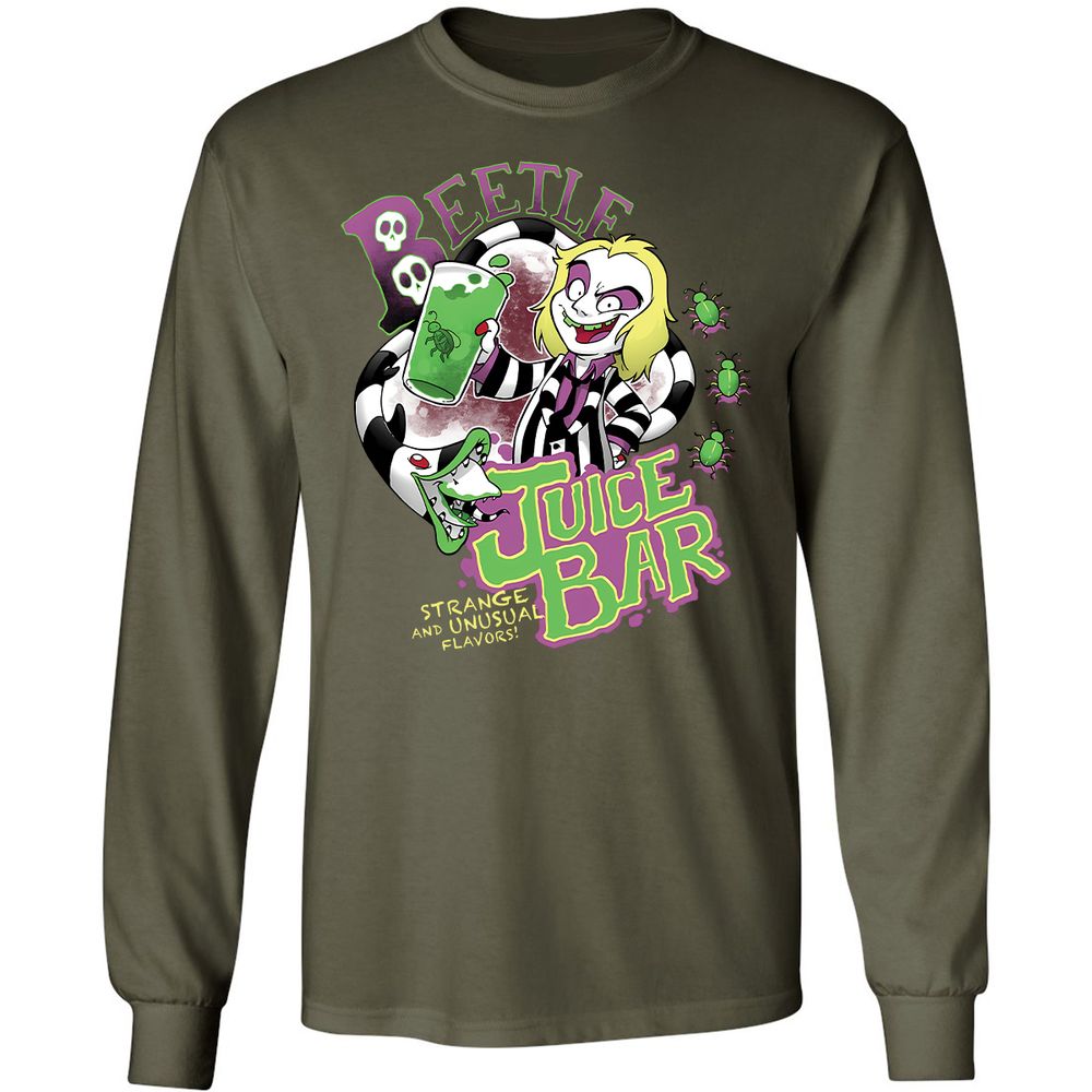 Long Sleeve T-Shirt - M6J525KD - Military Green - 16