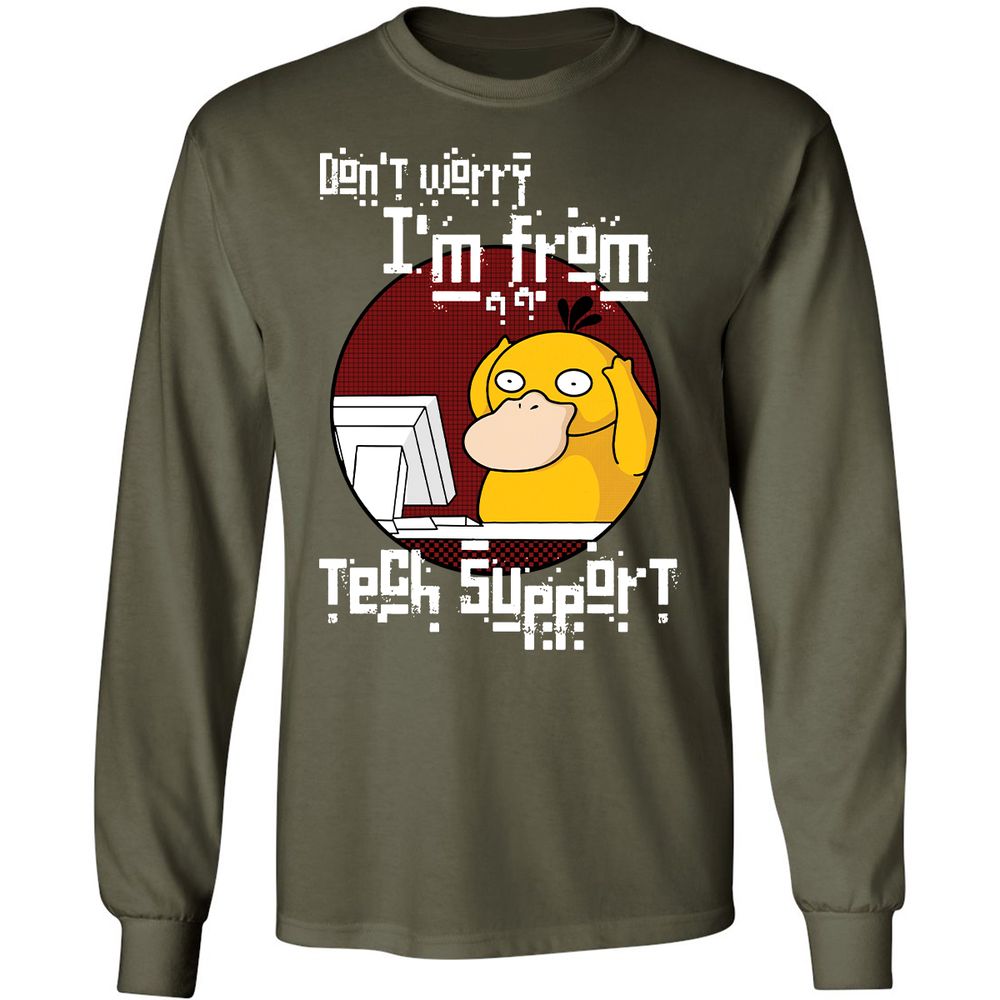 Long Sleeve T-Shirt - 2VB4DDKZ - Military Green - 16