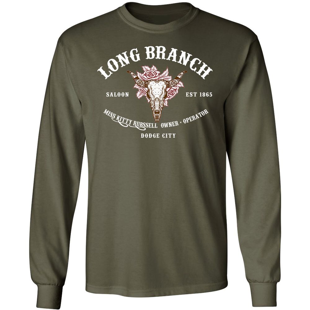 Long Sleeve T-Shirt - TNBNYFUG - Military Green - 16