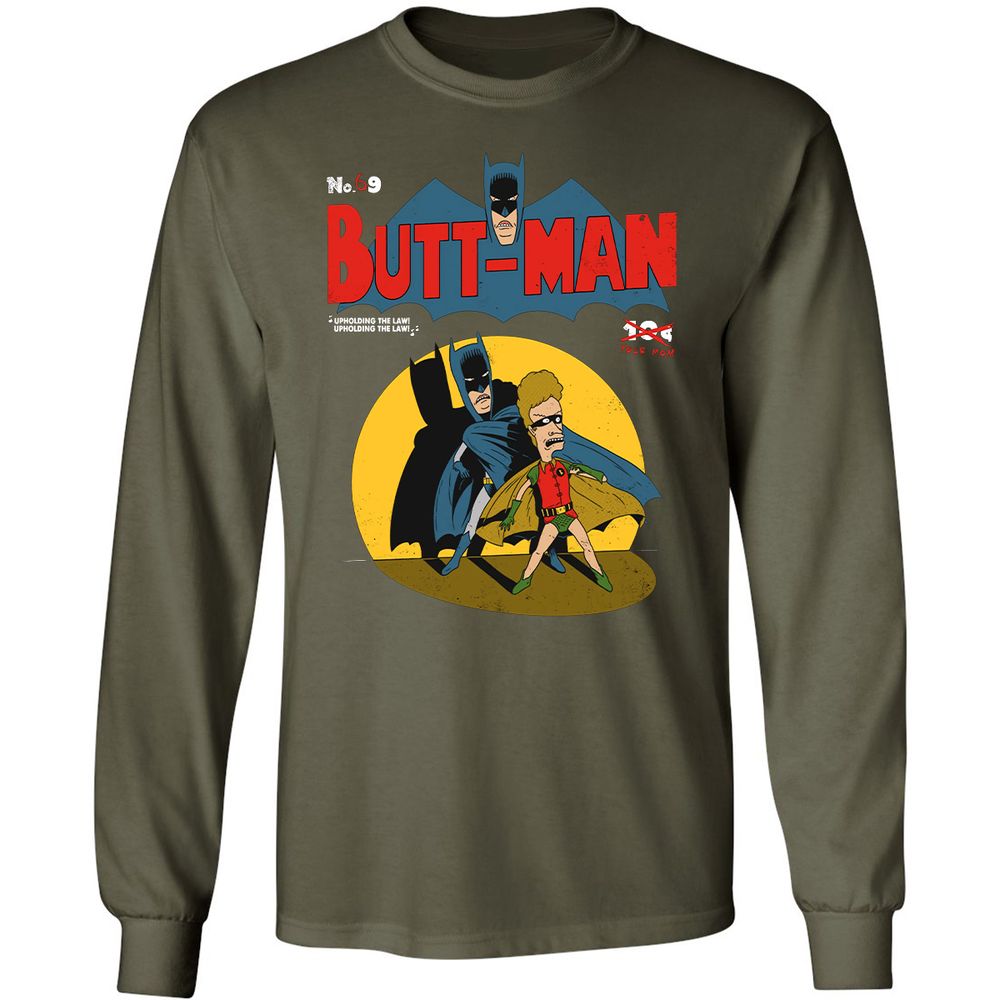 Long Sleeve T-Shirt - 7RHWV1PR - Military Green - 16