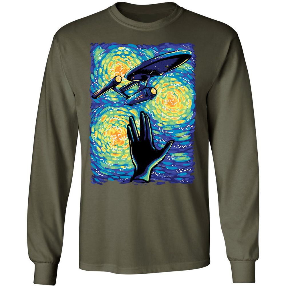 Long Sleeve T-Shirt - TS3G9UTM - Military Green - 16