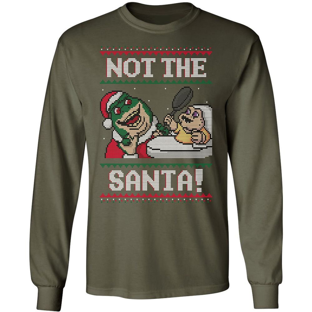 Long Sleeve T-Shirt - 8G7H9EHP - Military Green - 16
