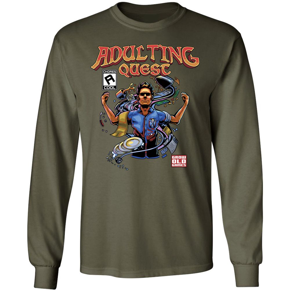 Long Sleeve T-Shirt - 1AYVURV1 - Military Green - 16