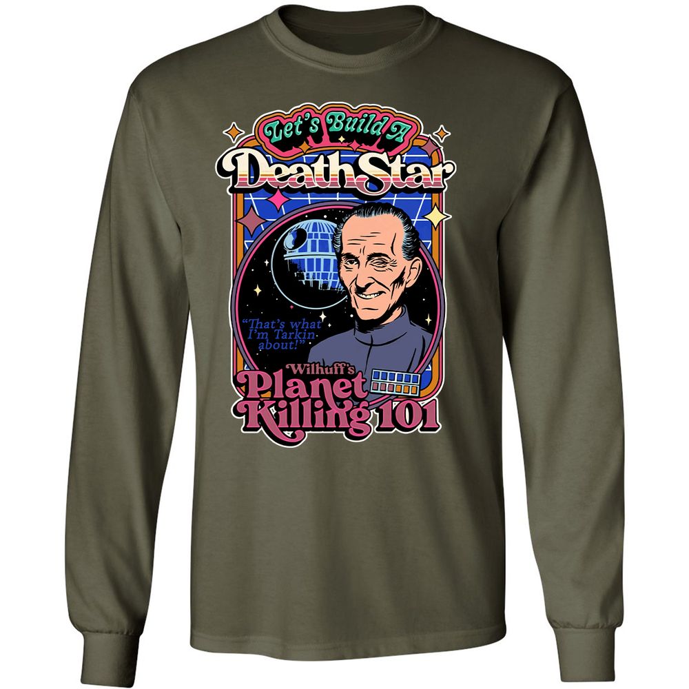 Long Sleeve T-Shirt - X94RP5C5 - Military Green - 16