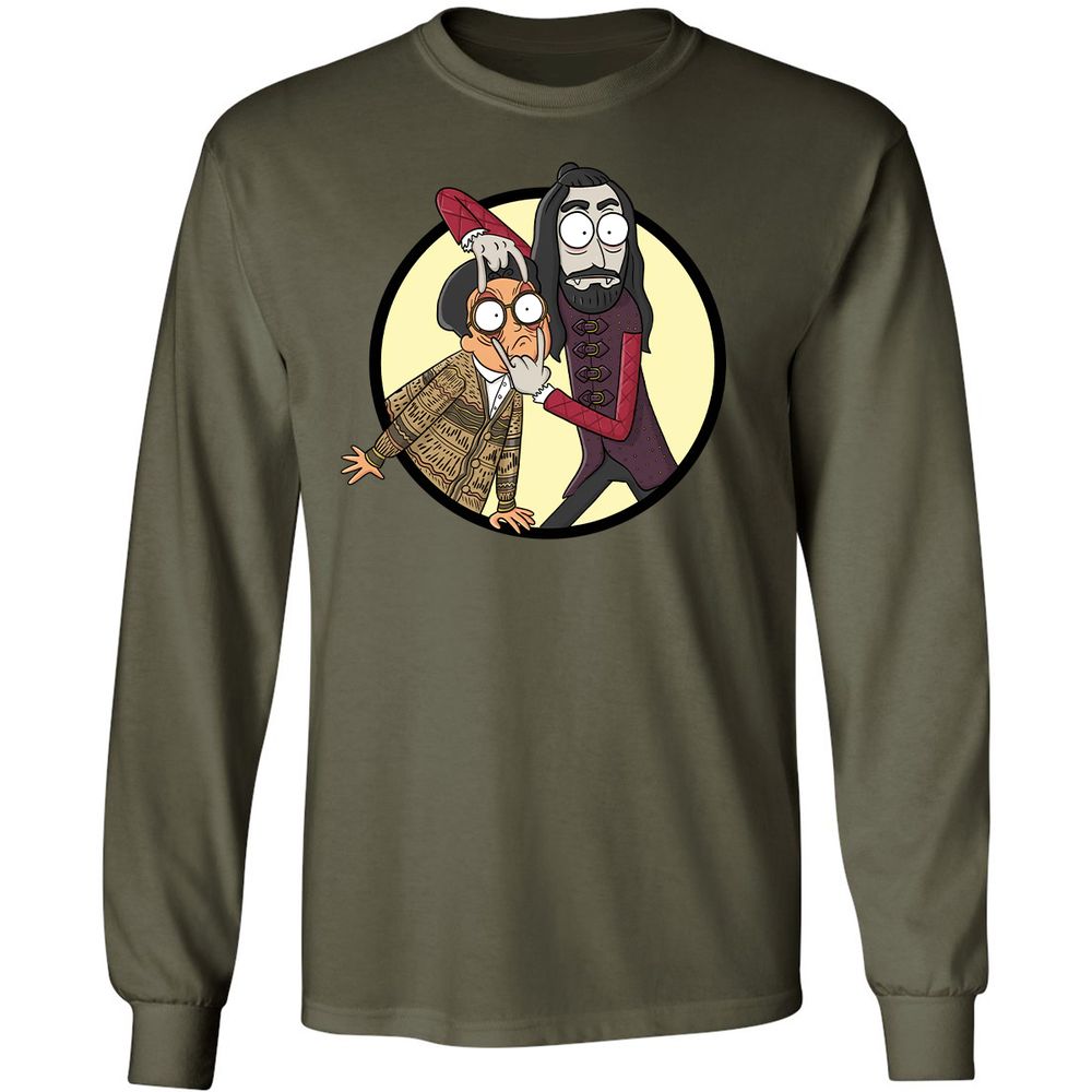 Long Sleeve T-Shirt - W6FMW62C - Military Green - 16