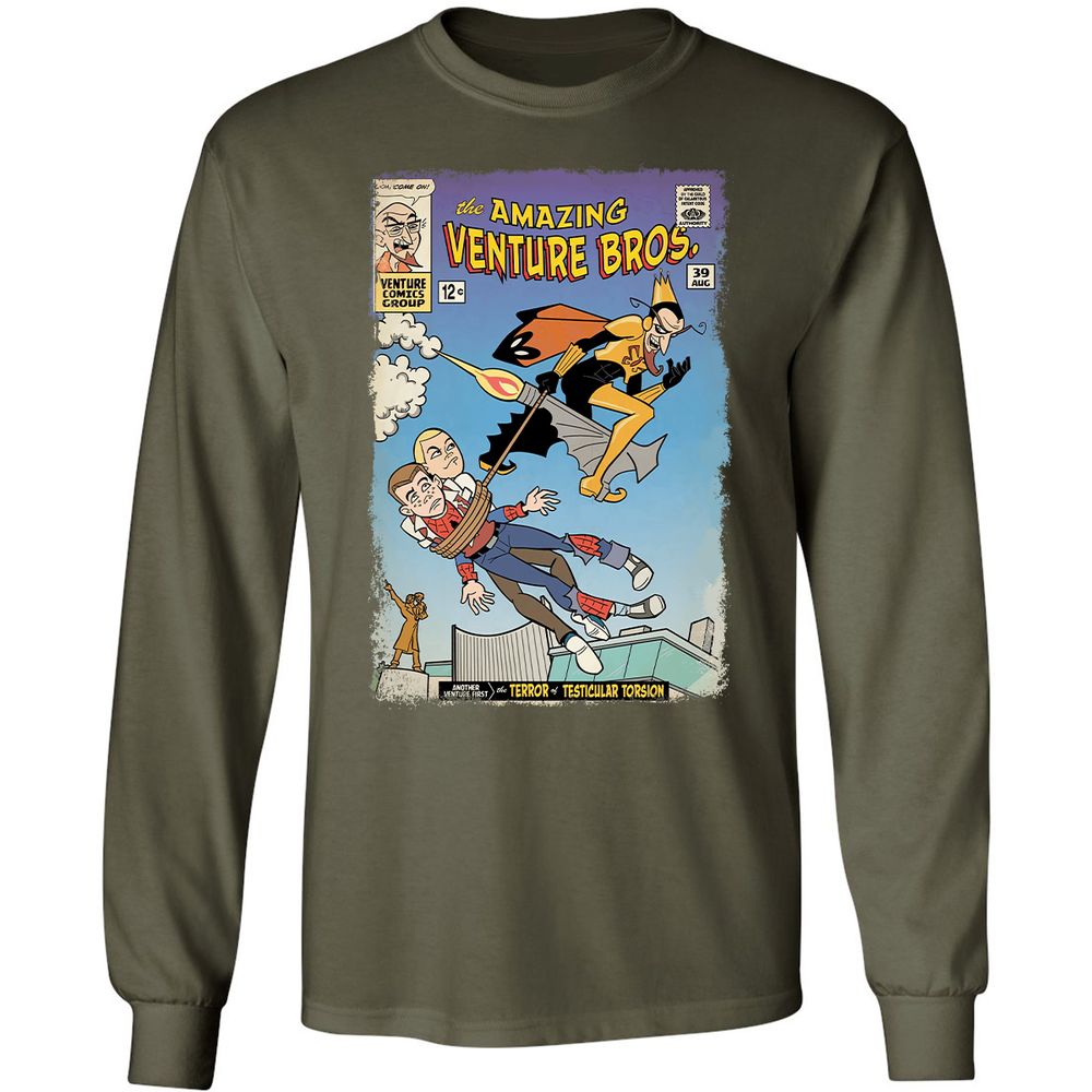 Long Sleeve T-Shirt - W92DUDUP - Military Green - 16