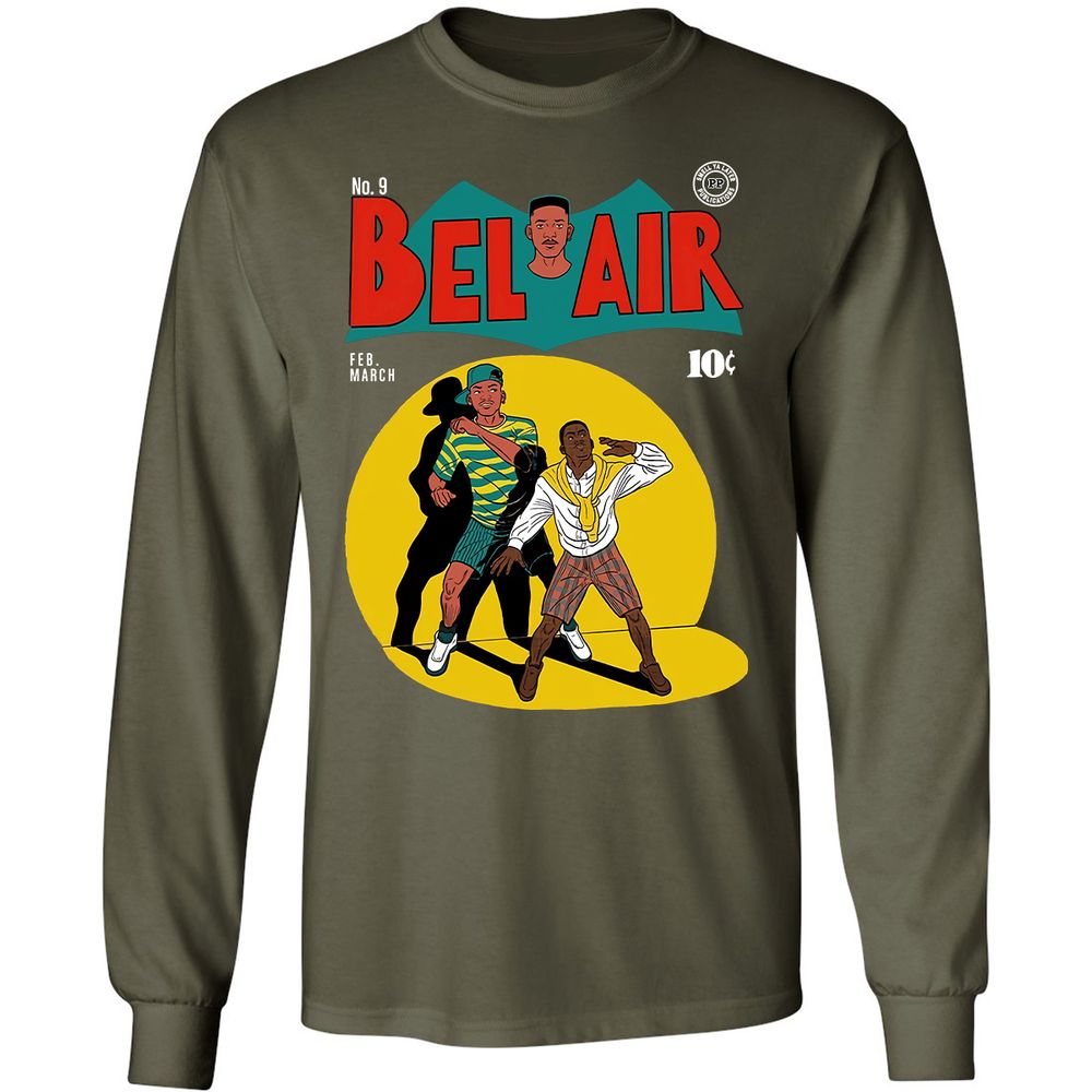 Long Sleeve T-Shirt - 65MKTBD7 - Military Green - 16