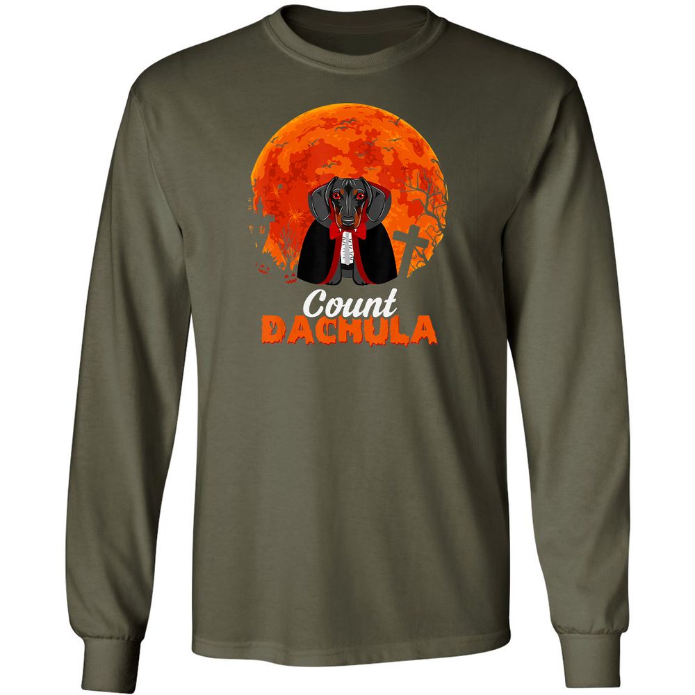 Long Sleeve T-Shirt - GCDUXGSV - Military Green - 16