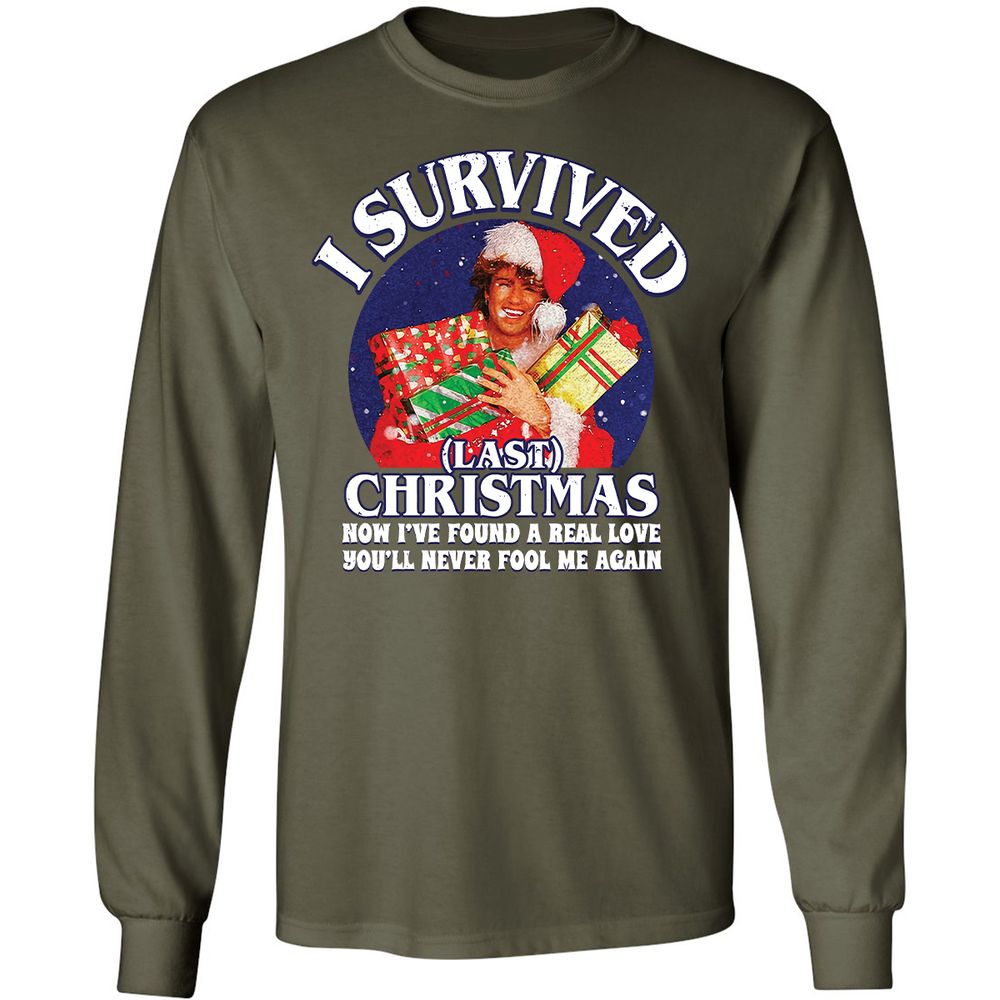 Long Sleeve T-Shirt - XP96J2T4 - Military Green - 16