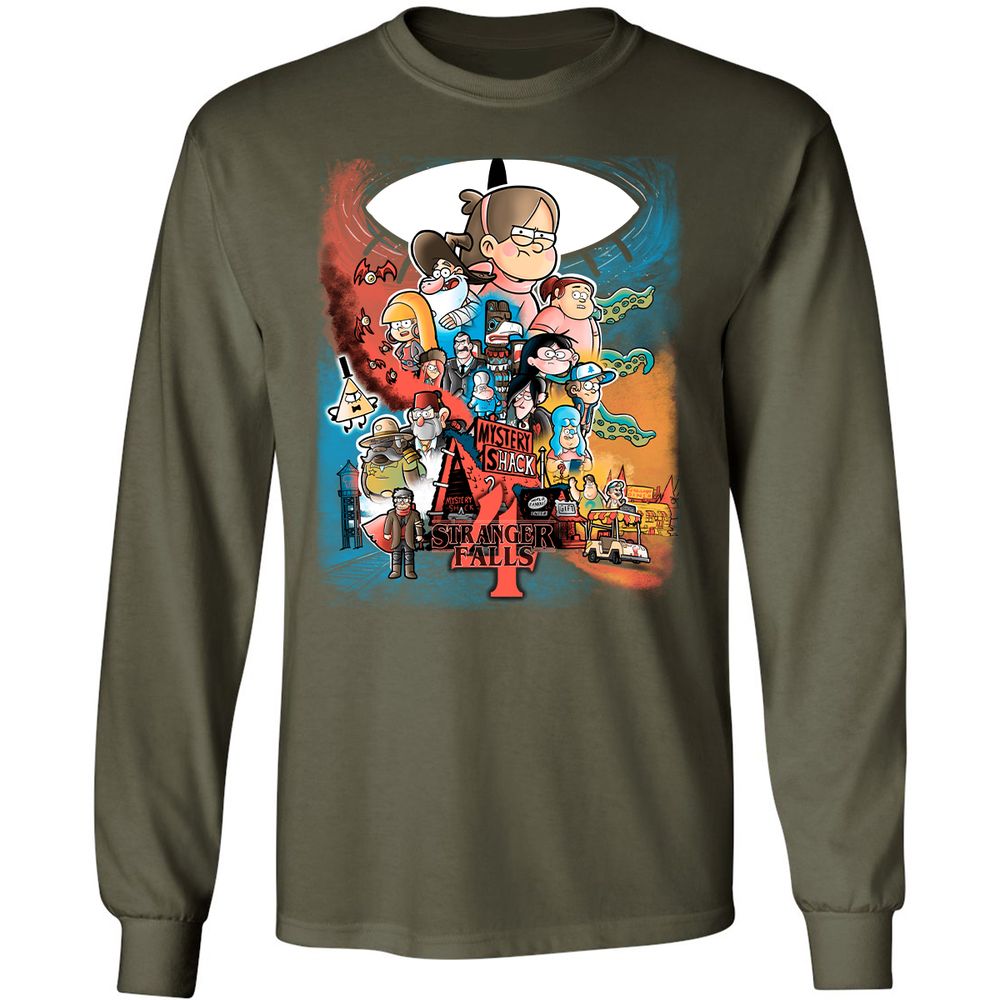 Long Sleeve T-Shirt - 95JZ9VZ4 - Military Green - 16