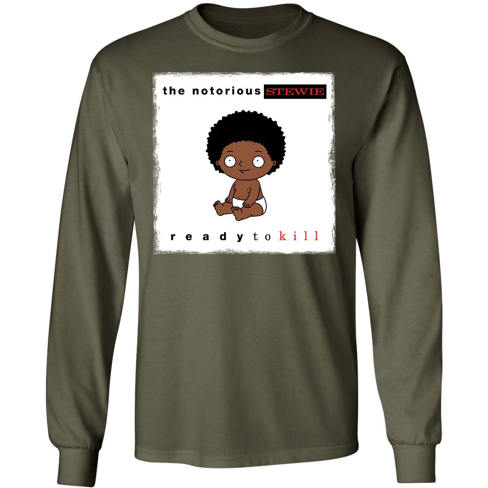 Long Sleeve T-Shirt - U9YY5CX4 - Military Green - 16