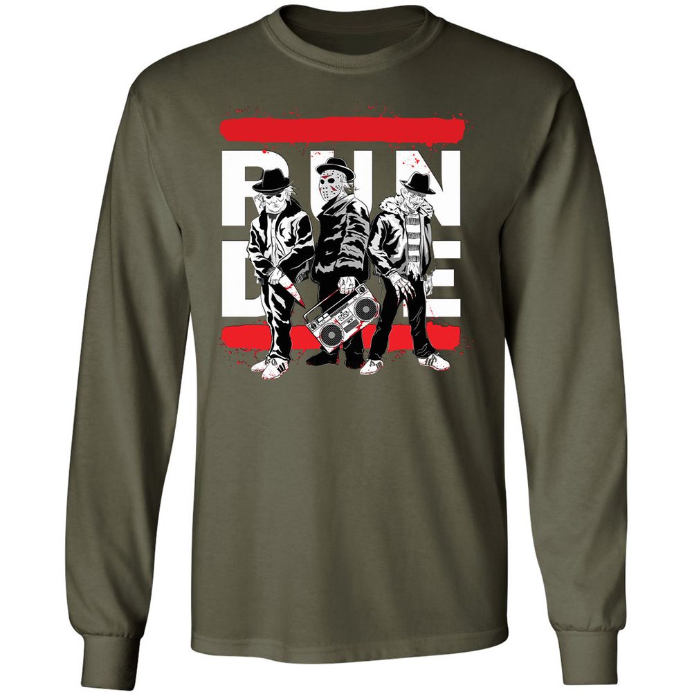 Long Sleeve T-Shirt - HZ656T71 - Military Green - 16