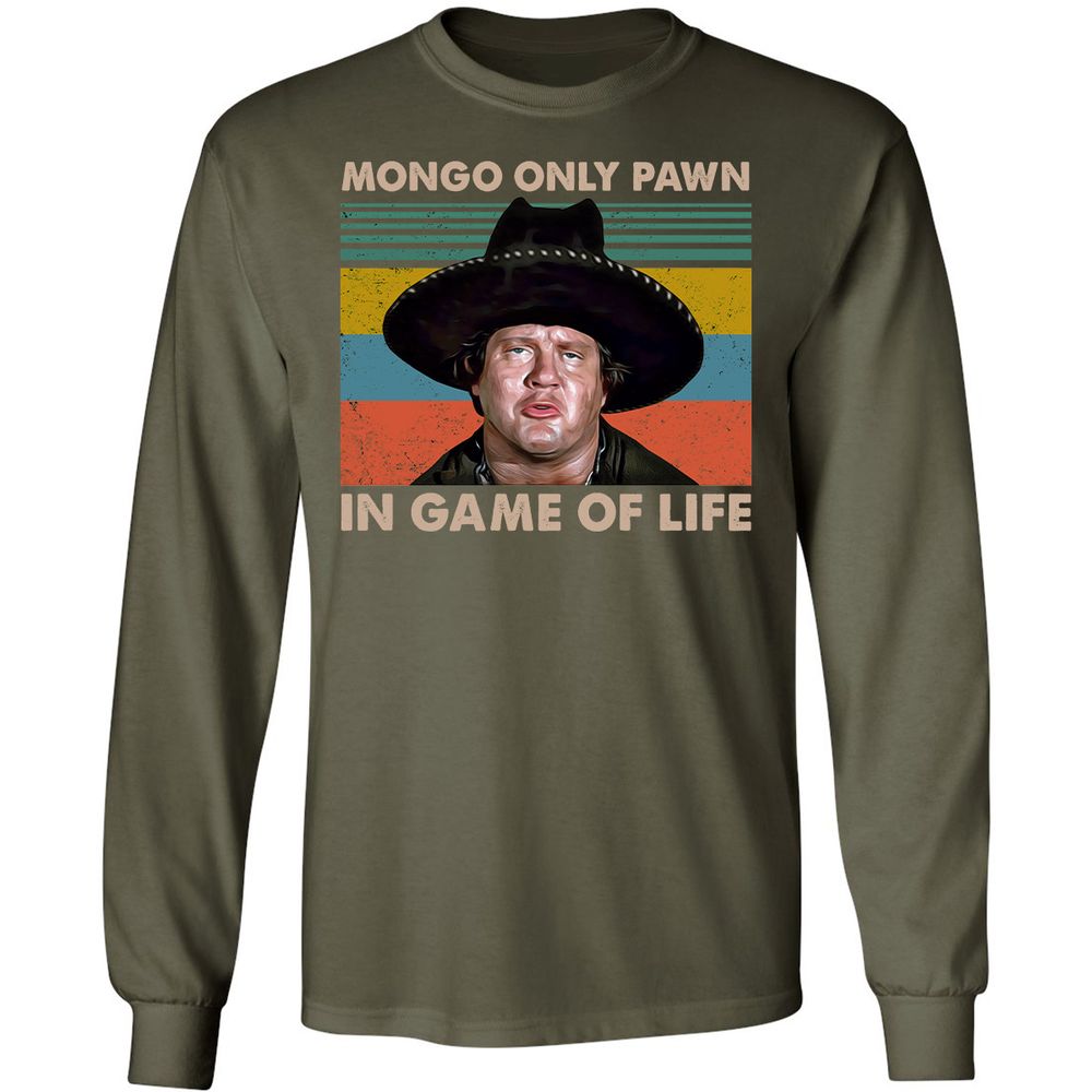 Long Sleeve T-Shirt - 9AUKQB3Z - Military Green - 16