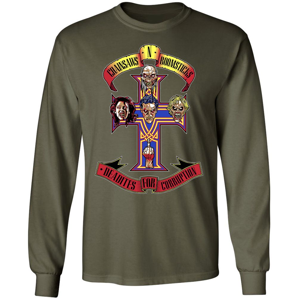 Long Sleeve T-Shirt - 396TMNPN - Military Green - 16