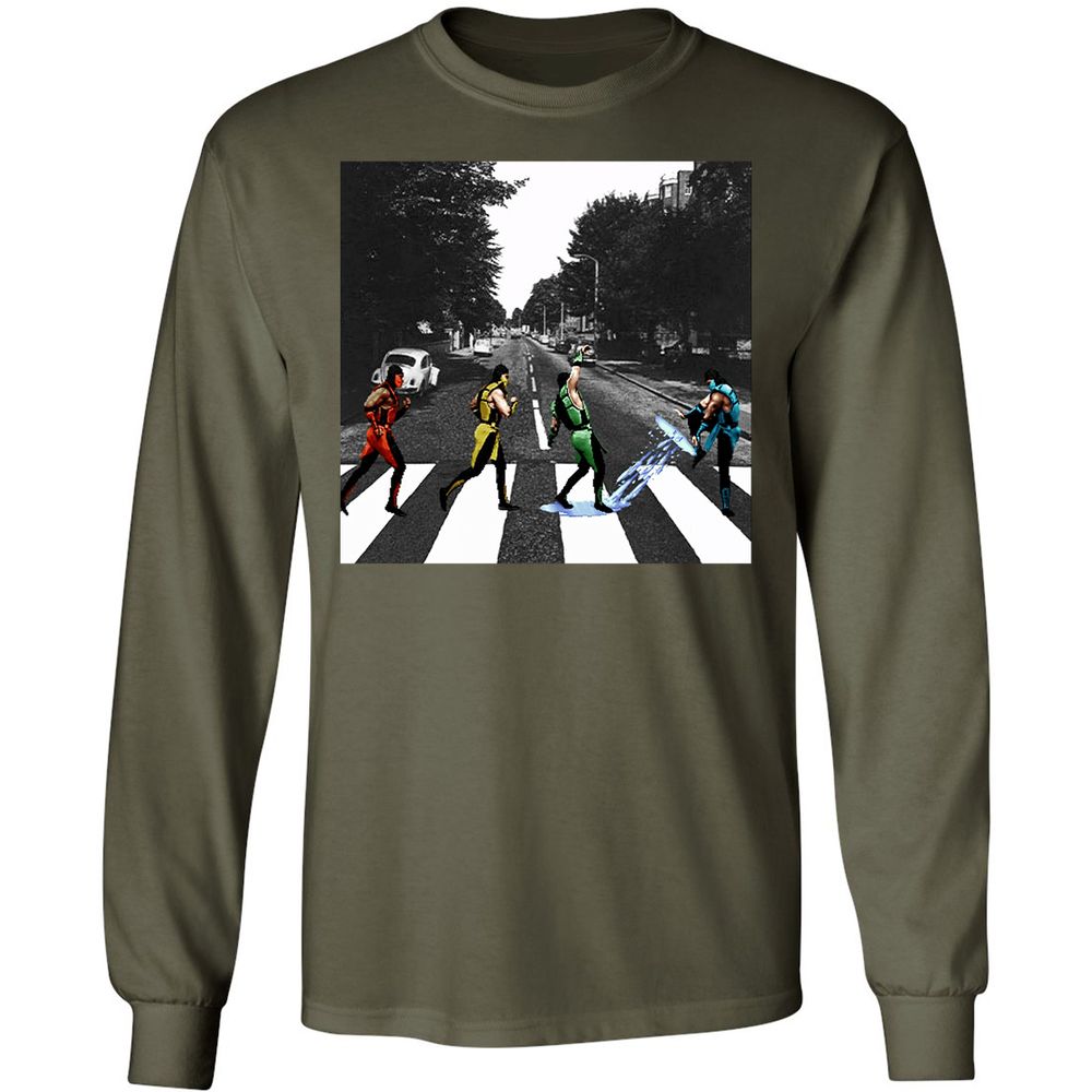 Long Sleeve T-Shirt - CCLEXUTP - Military Green - 16