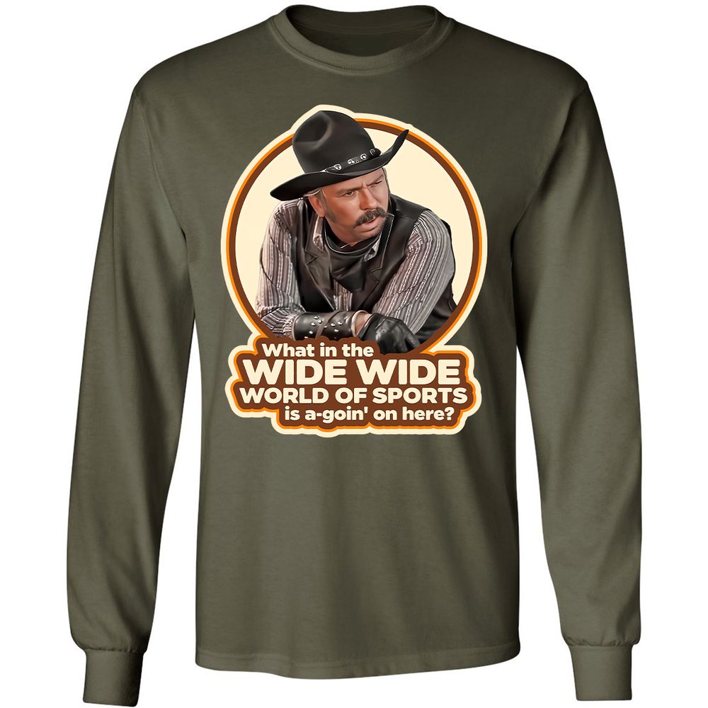 Long Sleeve T-Shirt - CZNJFFFJ - Military Green - 16