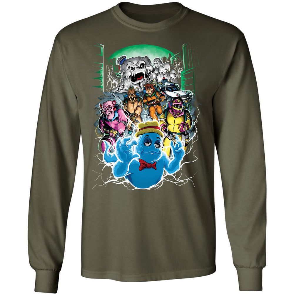 Long Sleeve T-Shirt - WUJU2WBG - Military Green - 16