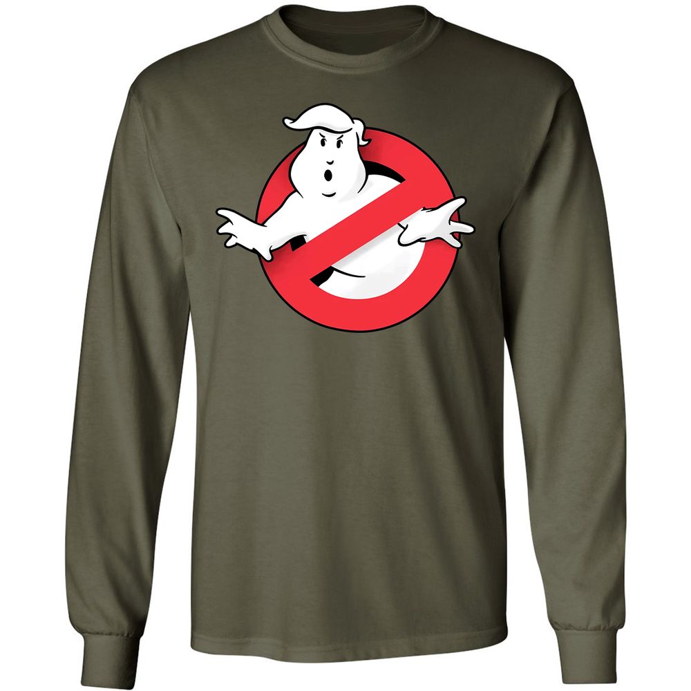 Long Sleeve T-Shirt - HR2LVXFT - Military Green - 16