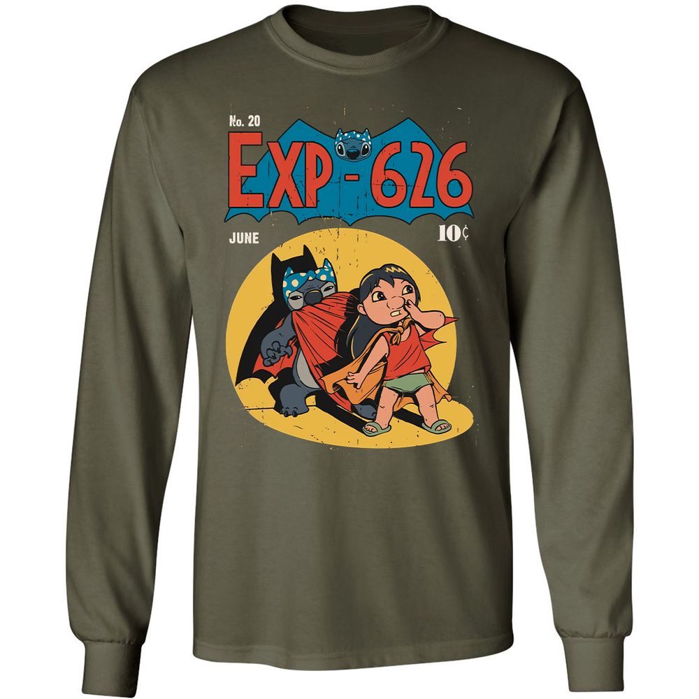 Long Sleeve T-Shirt - EPAZHW6W - Military Green - 16