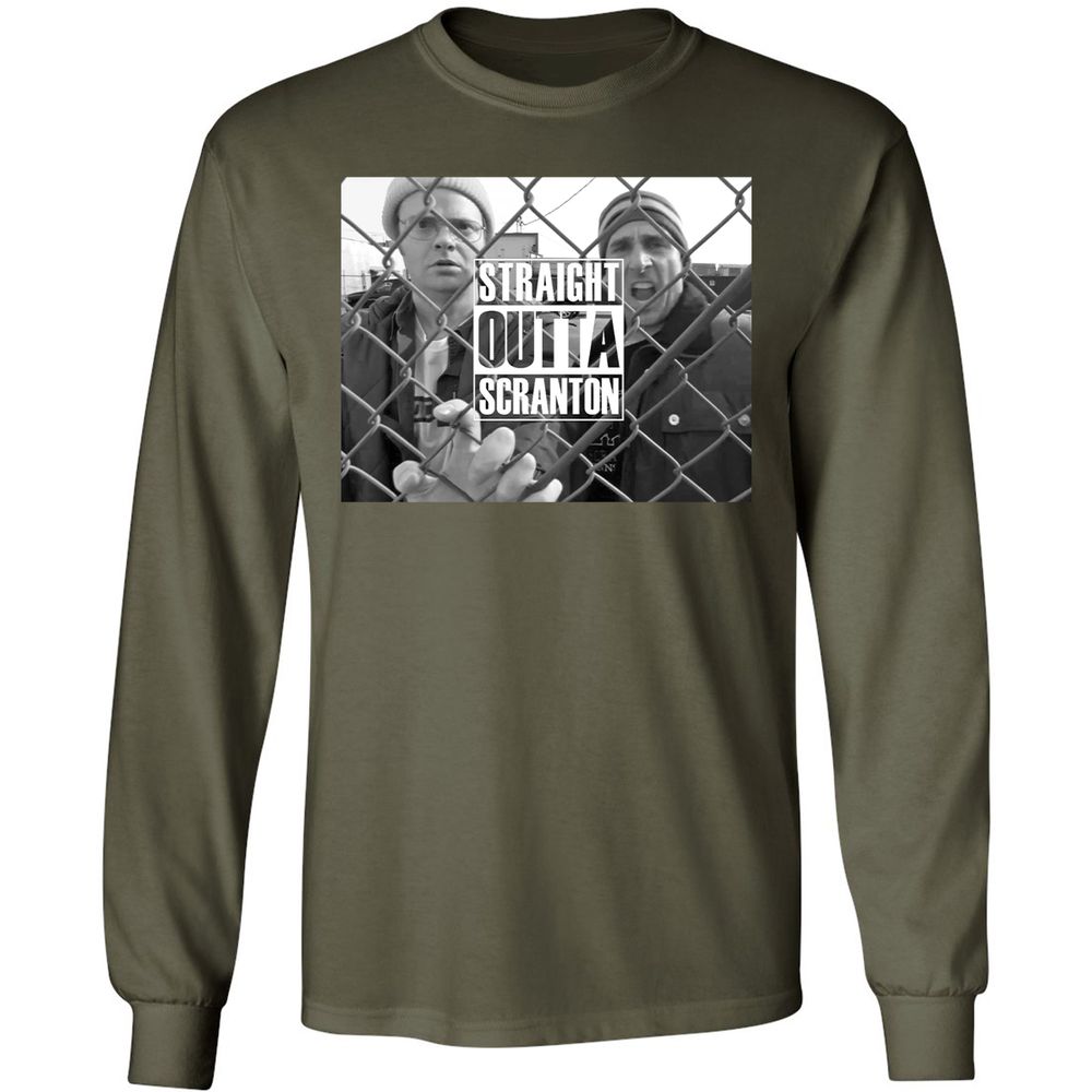 Long Sleeve T-Shirt - D4BS77TN - Military Green - 16