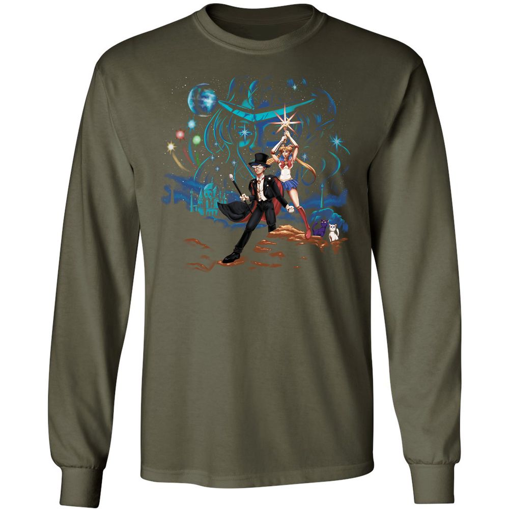 Long Sleeve T-Shirt - CRV834QB - Military Green - 16