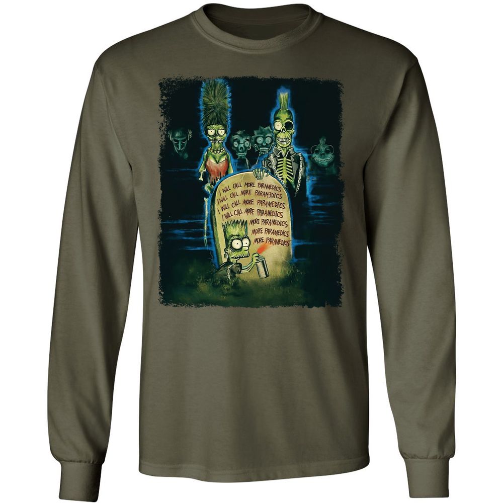 Long Sleeve T-Shirt - Y1N2NKVE - Military Green - 16