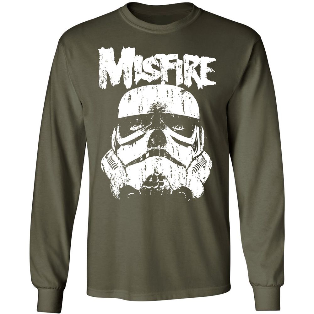 Long Sleeve T-Shirt - 39P1USSH - Military Green - 16