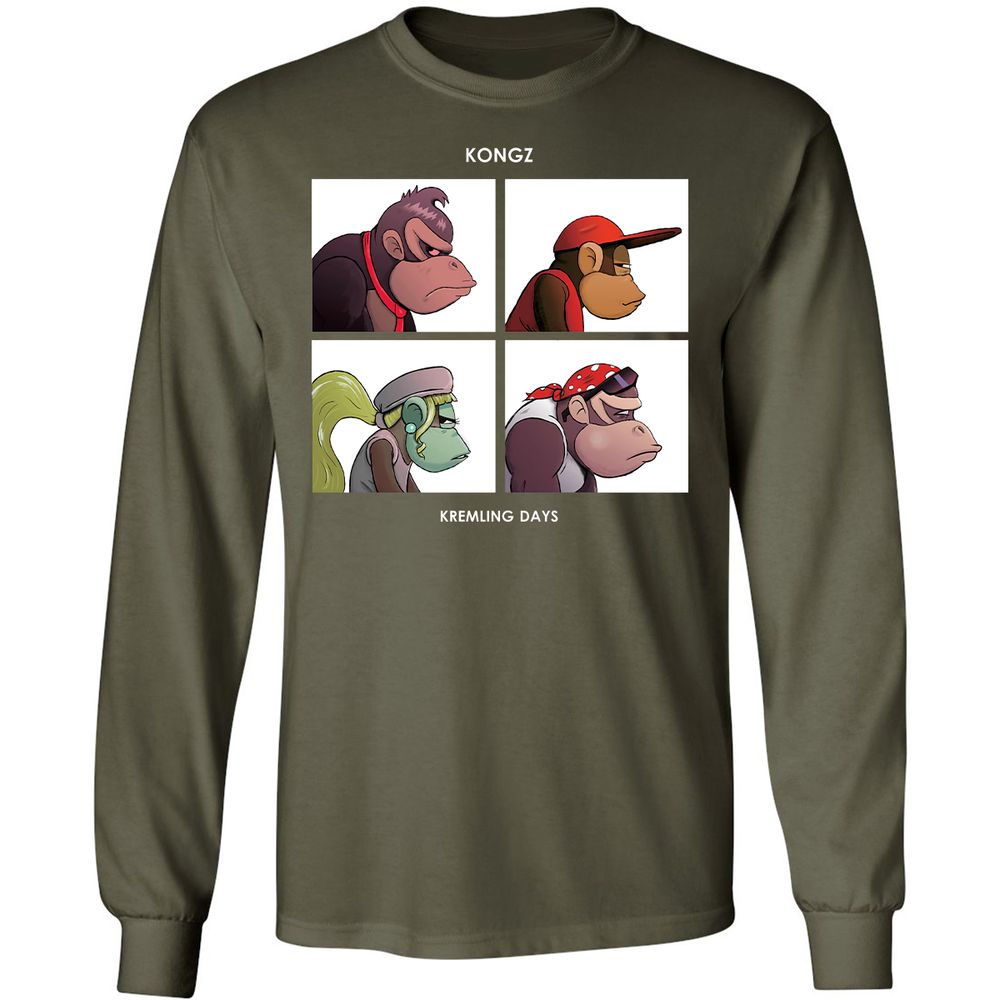 Long Sleeve T-Shirt - C4SC64L4 - Military Green - 16