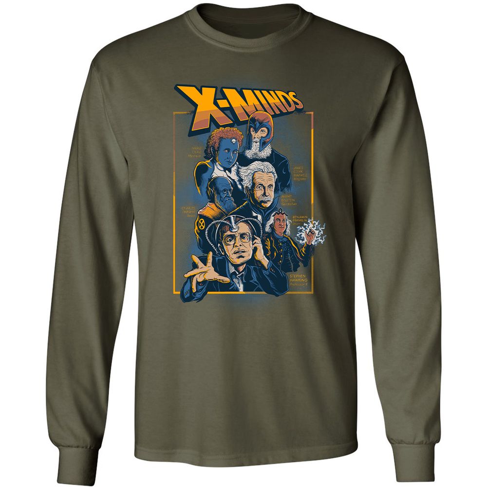 Long Sleeve T-Shirt - ZTWCVLBZ - Military Green - 16