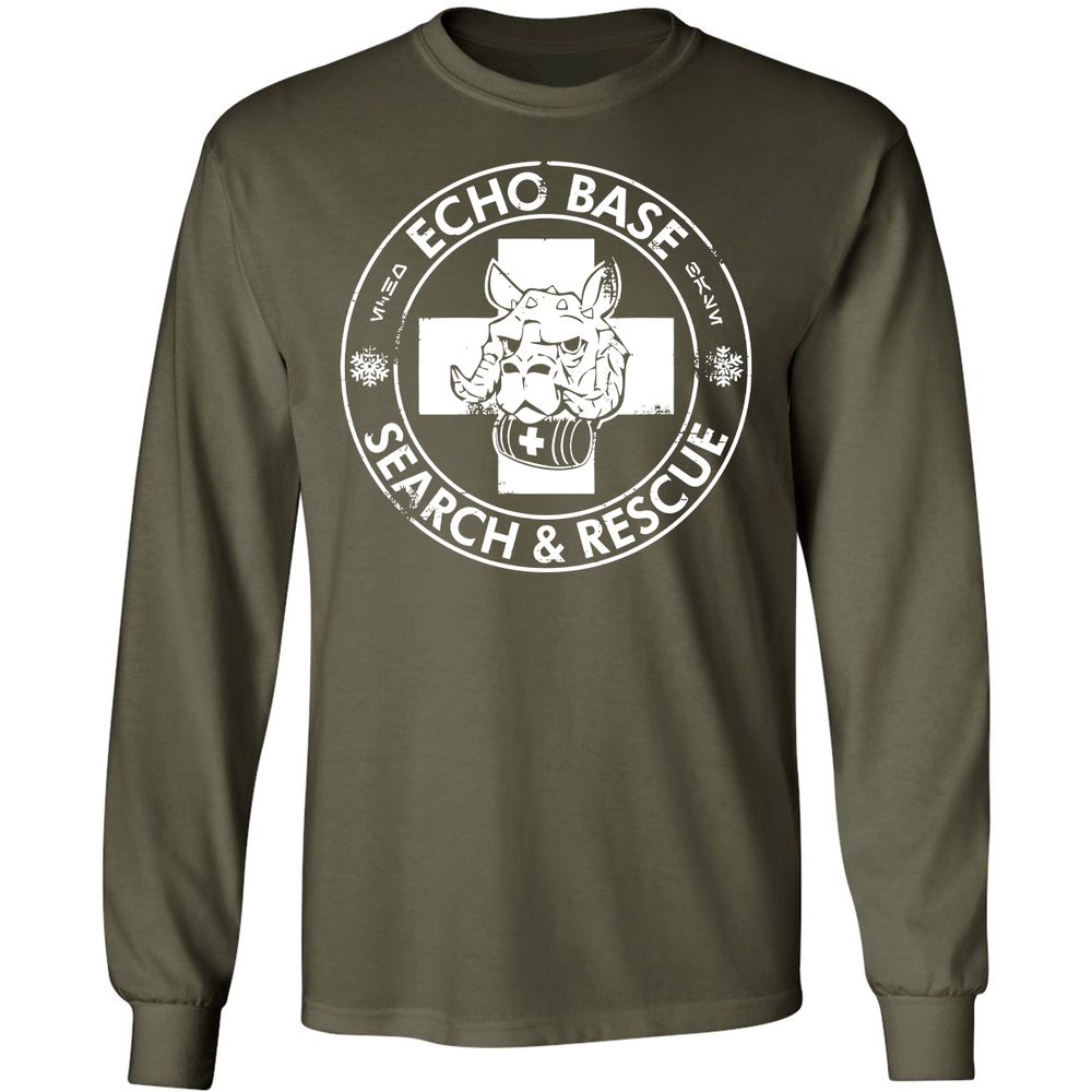Long Sleeve T-Shirt - TSGBNJ29 - Military Green - 16