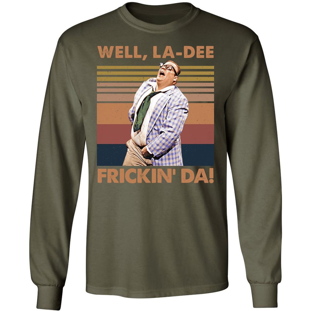 Long Sleeve T-Shirt - 99A4FCHU - Military Green - 16