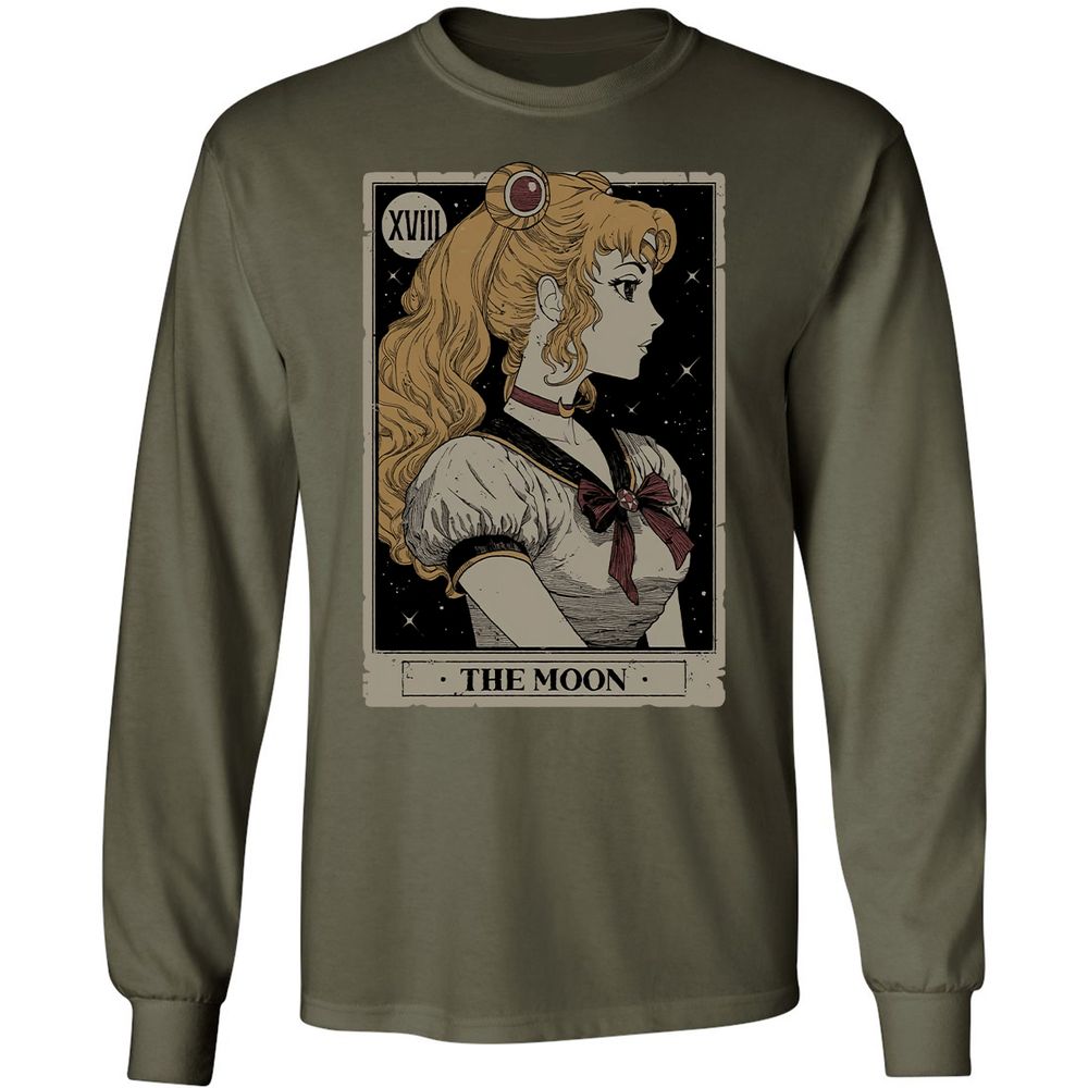 Long Sleeve T-Shirt - TFD7DK12 - Military Green - 16