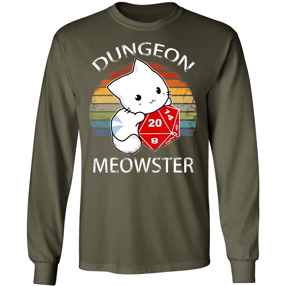 Long Sleeve T-Shirt - NCE7UREM - Military Green - 16