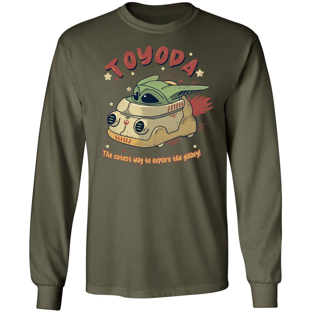 Long Sleeve T-Shirt - 7CHDN3TE - Military Green - 16