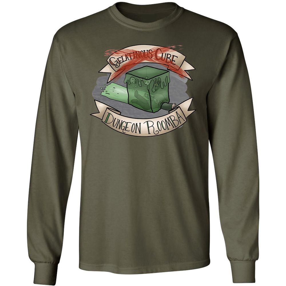 Long Sleeve T-Shirt - P5MZLH43 - Military Green - 16