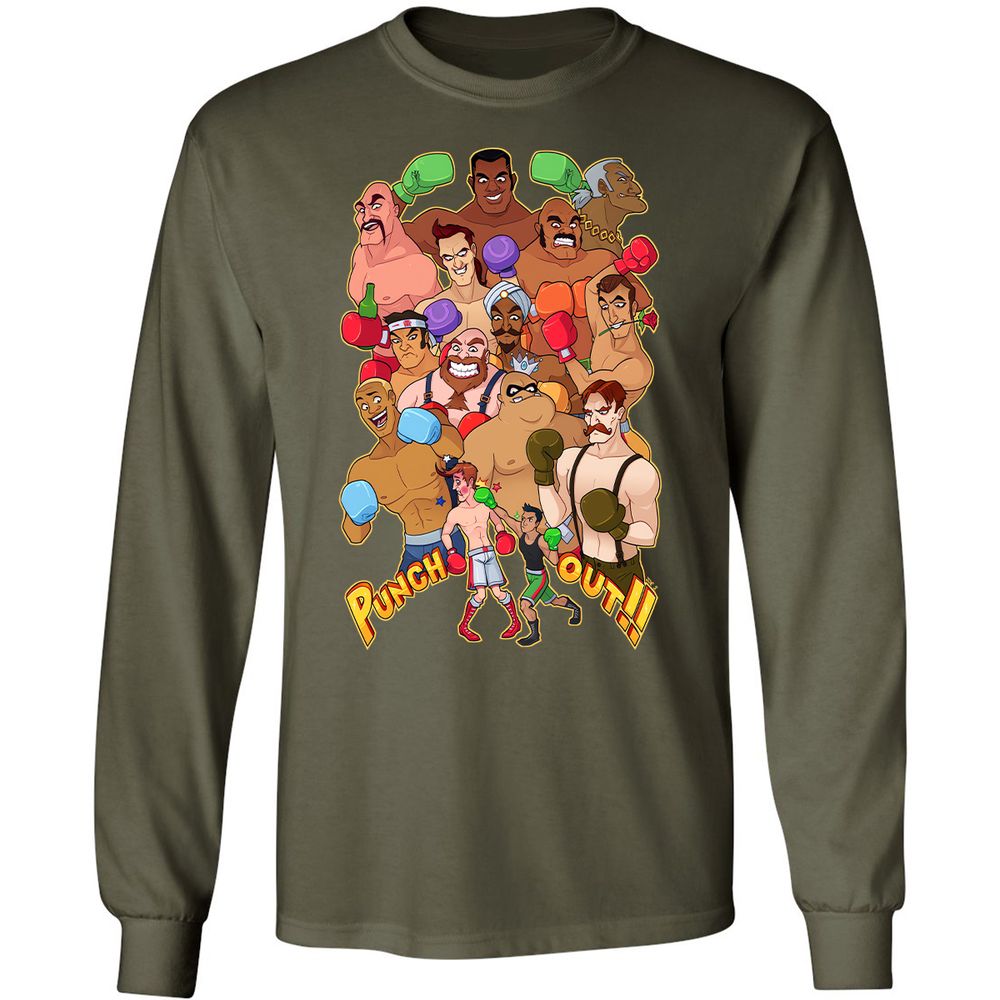 Long Sleeve T-Shirt - 6CMH819W - Military Green - 16