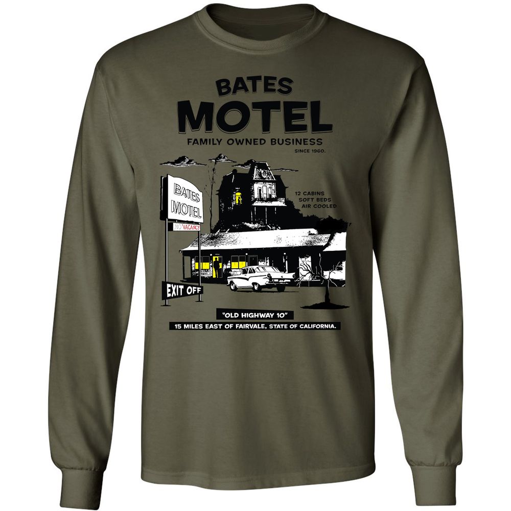 Long Sleeve T-Shirt - 97WFS3M4 - Military Green - 16