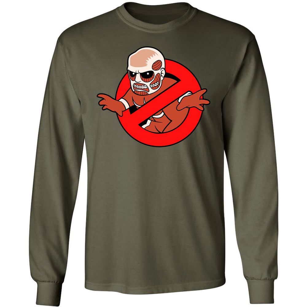 Long Sleeve T-Shirt - 392179ED - Military Green - 16