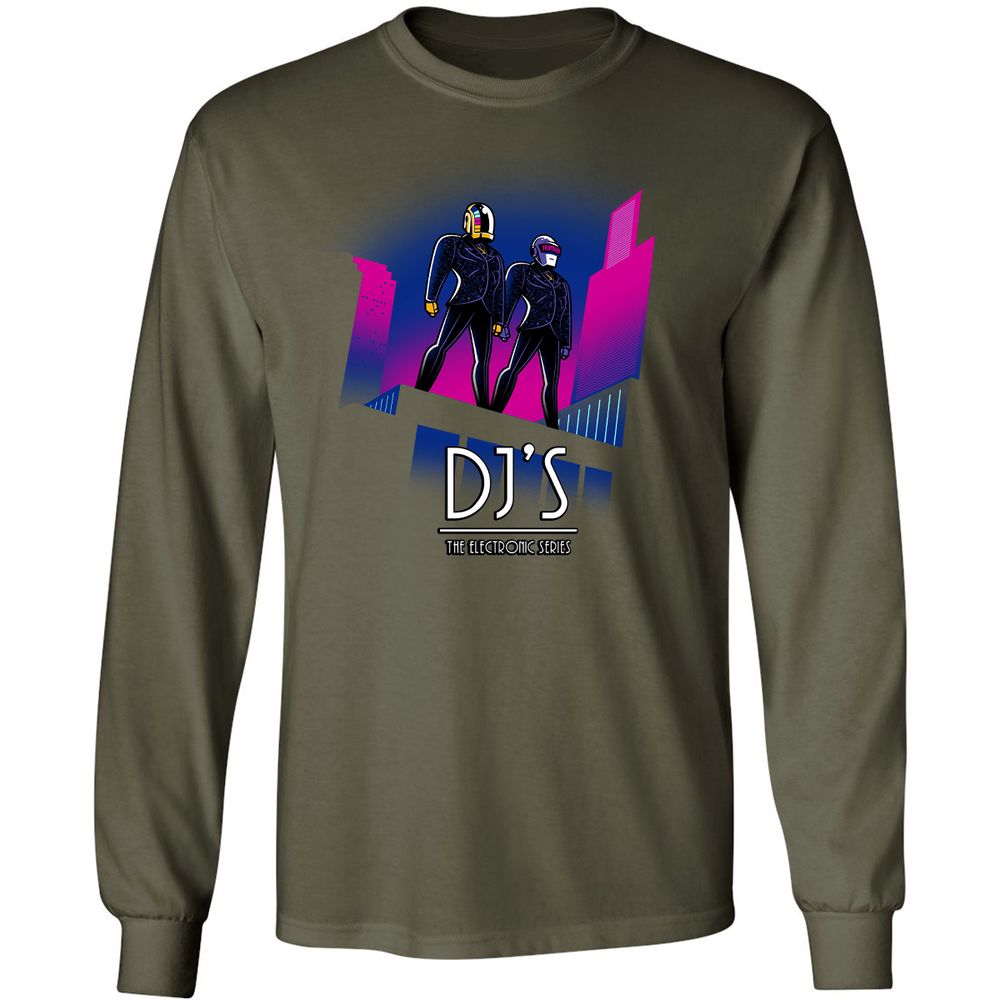 Long Sleeve T-Shirt - WB3FWXXX - Military Green - 16