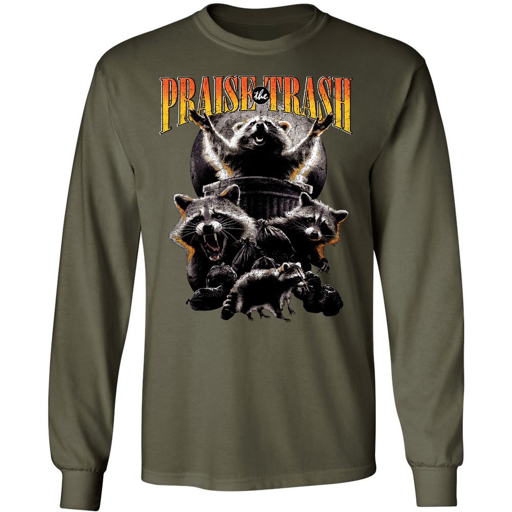 Long Sleeve T-Shirt - 9P8R958A - Military Green - 16