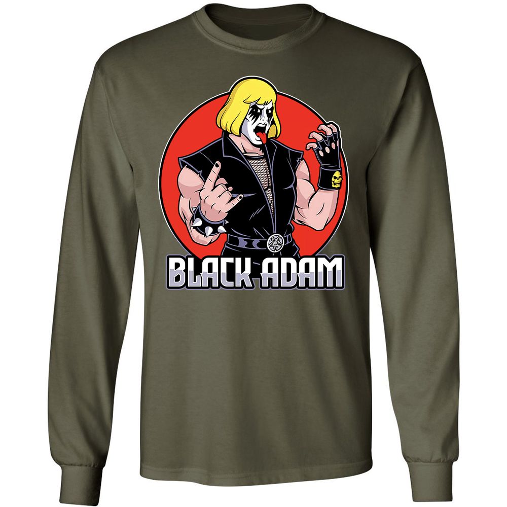 Long Sleeve T-Shirt - FHLRQHTU - Military Green - 16