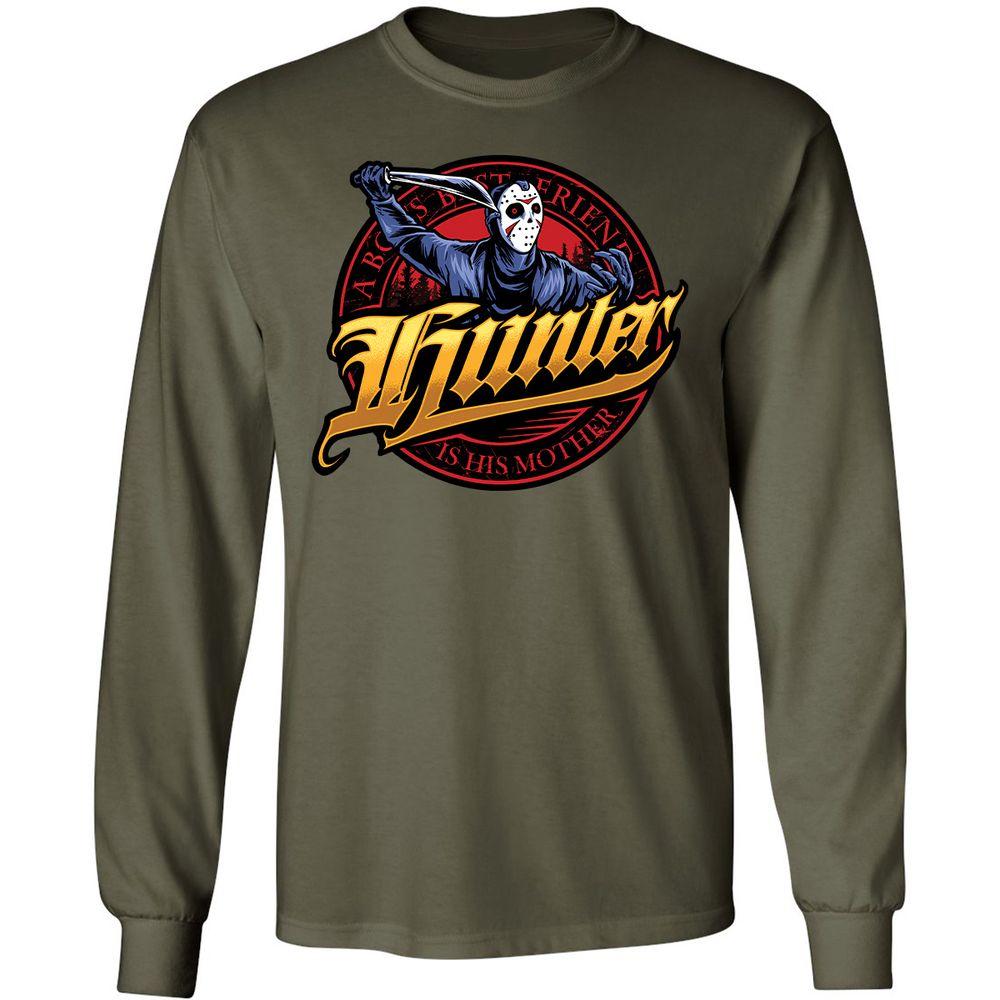 Long Sleeve T-Shirt - MM3VXVEQ - Military Green - 16